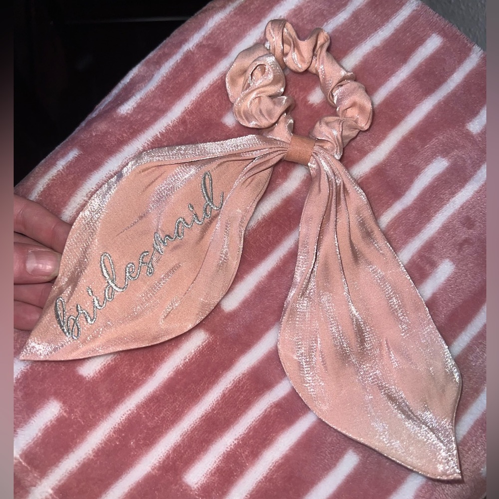 BRIDESMAID scrunchie 🪩💖👯♀️ - Picture 3 of 5